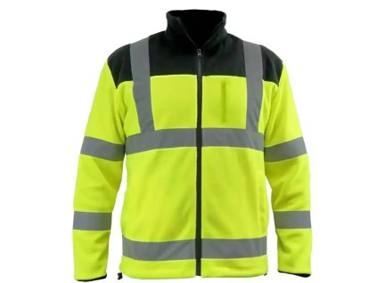 Pracovná mikina 280 g/m2,veľkosť S,žlto-čierna BH80P3-S