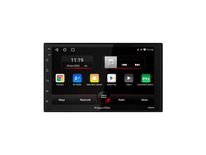 2 DIN autorádio Krüger&Matz KM2010 s Apple CarPlay a Android Auto L-KM2010