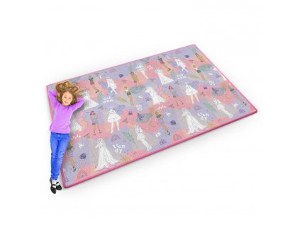 Mata piankowa do kolorowania zwijana 200 x 120 x 0,3 cm Ricokids RK-343