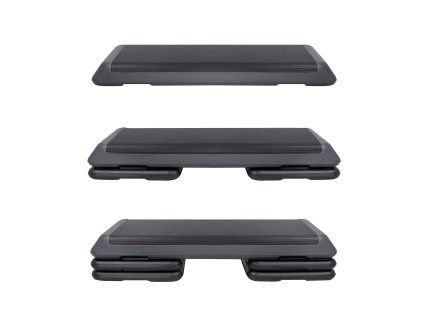 Step na aerobic s nastaviteľnou výškou 108 cm S-FA0107