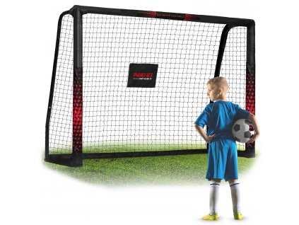 Futbalová bránka 180 x 120 x 60 cm NS-463 čierno červená