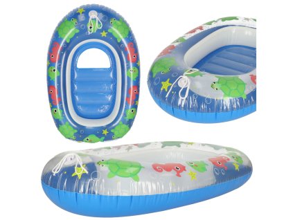 BESTWAY 34037 nafukovací čln matrac modrý