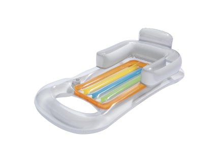 BESTWAY 43028 Nafukovacie kreslo s matracom sivé