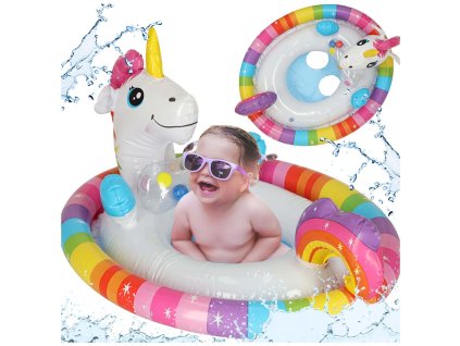 INTEX 59570 detský plavecký pontón jednorožec