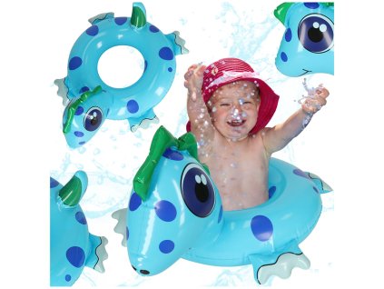 Nafukovacie dinosaurie plávacie koleso 50cm