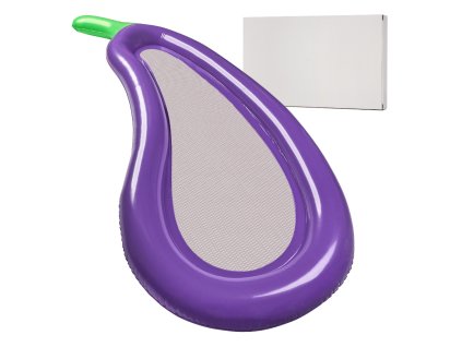 Materac dmuchany siateczkowy baklazan 240cm 134013