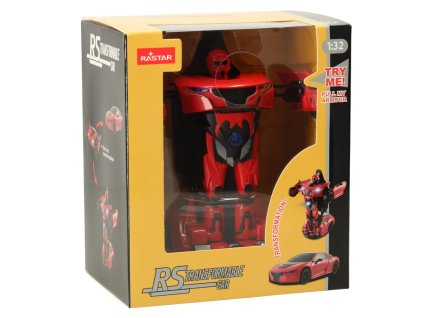 Mini transformer Die Cast 1 32 RTR czerwony 145887