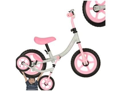 Rowerek biegowy Trike Fix Balance rower ultra lekki rozowy 168154