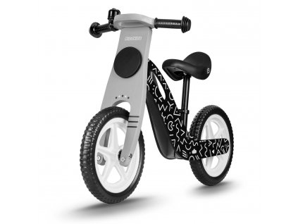 Odrážadlo Ricokids RC-615 bielo-čierne