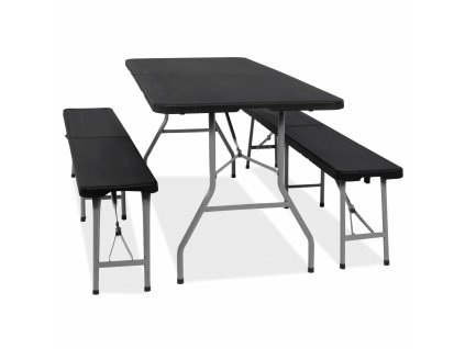 Kempingový stôl 180 x 74 x 74 cm GF0098