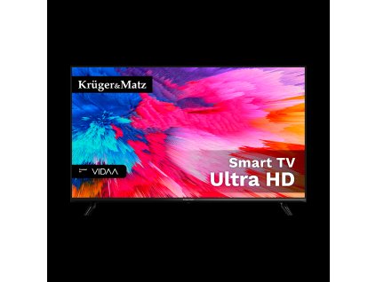 Smart TV Kruger&Matz 50" UHD smart DVB-T2/S2 H.265 Hevc VIDAA