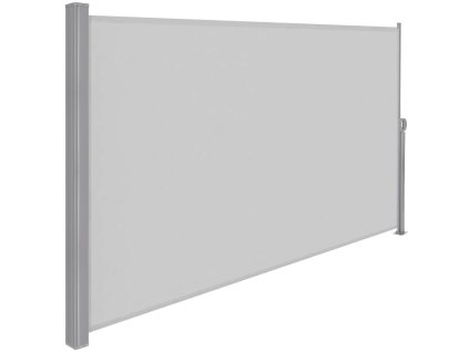 Bočná markíza 300 X 160 CM svetlo sivá AW0003