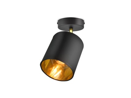 Čierne nástenné a stropné svietidlo E27 60W