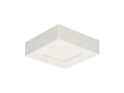 Štvorcové LED stropné svietidlo 9W, 3000K