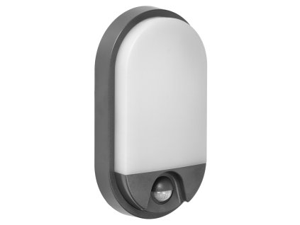 Záhradné LED svietidlo so senzorom 10W, sivé