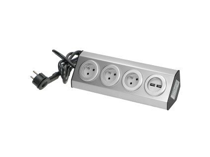 Zásuvková sada inox O-FS-4