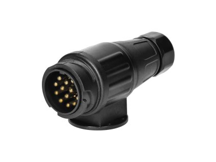 13-pólová elektrická zástrčka 12/24V plast