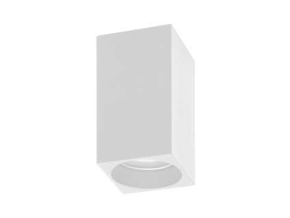 Štvorcové stropné svietidlo GU10 50W biele