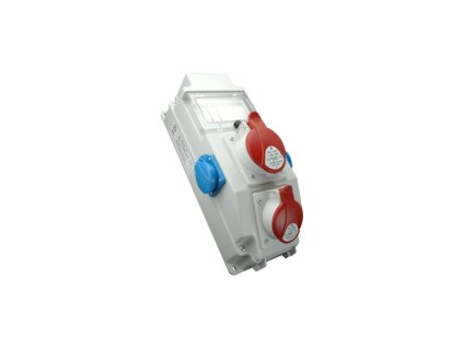Rozvodná zásuvka 32A IP54, 5P, 16A 2x250V
