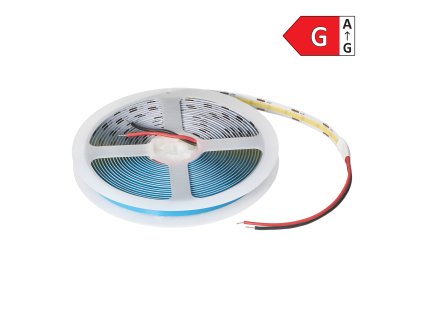 LED pásik COB 5m, 12V, 480LED/m, 6000K