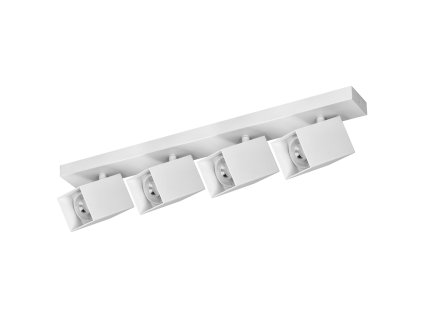 Stropné svietidlo 4xGU10 biele IP20