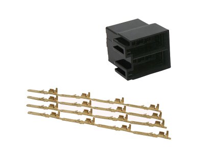 16PIN ISO Zásuvka s Krytom + Konektory