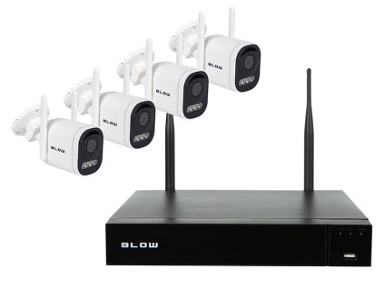 WiFi kamerový set 4x5MP s 1TB diskom