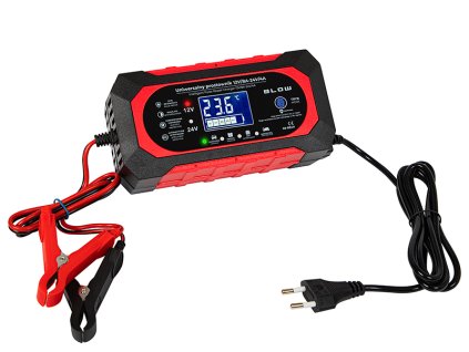 Automatická autonabíjačka 12V/8A 24V/4A