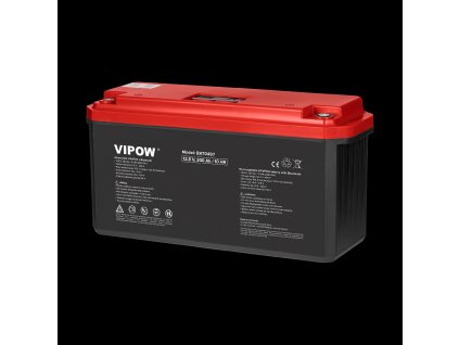 Gélová batéria LiFePO4 Bluetooth 200Ah BMS