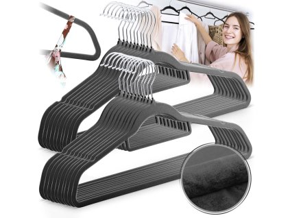 Vešiaky 20ks MS-859 Massido