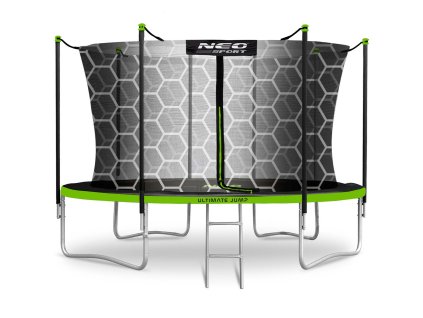 Záhradná trampolína 14ft/435cm s vnútornou sieťou a rebríkom Neo-Sport