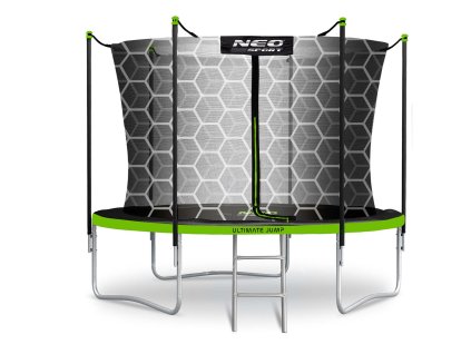 Záhradná trampolína 6ft/183cm s vnútornou sieťou a rebríkom Neo-Sport