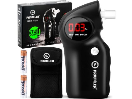 Polovodičový alkohol tester Promiler DXP-600