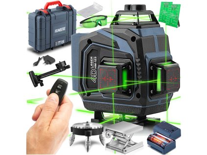 Krížový laser v kufríku + príslušenstvo Humberg HM-170