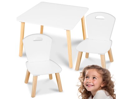 Stolík s dvoma stoličkami pre deti Ricokids RC-848