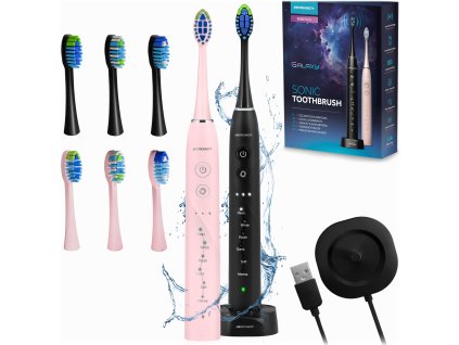 Sonická zubná kefka súprava 2 ks Berdsen Galaxy Duo