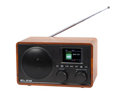 Kuchynské rádio FM/DAB+ BLOW RK5 BT čierne