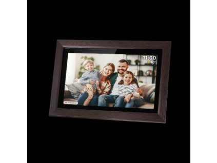 Digitálny rám Kruger&Matz na fotografie FRAMEO Wi-Fi 15" drevený rám