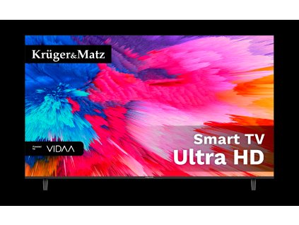 Televízor Kruger&Matz 65" UHD smart DVB-T2/S2 H.265 Hevc