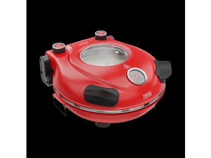 Teplovzdušná pec na pizzu TEESA SUPREME +, 1200 W, 32 cm, okienko, vyberateľný kameň, ovládanie dvomi vykurovacími telesami