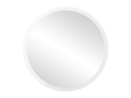LED zrkadlo 70cm, okrúhle, 4000K, vypínač