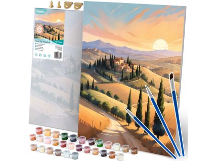 Obraz na maľovanie podľa čísel 40x50 cm Massido Krajina