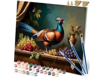 Obraz na maľovanie podľa čísel 40x50 cm Massido Bažant