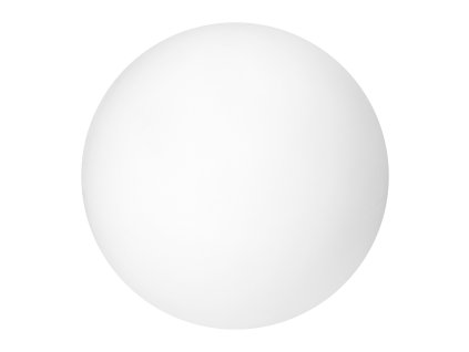 Vonkajšia záhradná lampa guľa, IP65, biela ?380