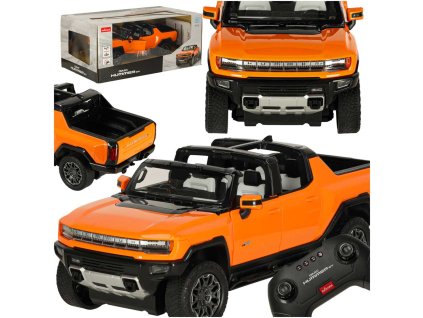 Samochod zdalnie sterowany Rastar 93000 Hummer EV 1 16 pomaranczowy 163141