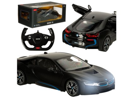 RC auto 1:14 BMW i8 otváracie dvere čierne