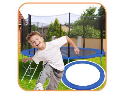 TP-12FT 366 CM MODRÝ KRYT NA TRAMPOLÍNU