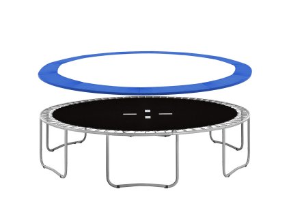 TP-14FT 426 CM MODRÝ KRYT NA TRAMPOLÍNU