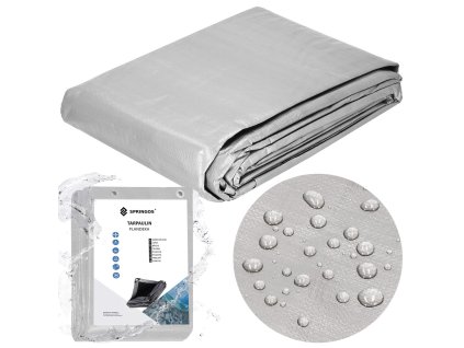 GA2150 PLACHTA 2 X 3 M SIVO-HNEDÁ