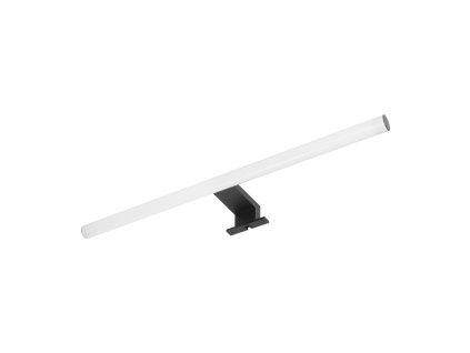 LED zrkadlová lampa 9W 4000K 60cm čierna